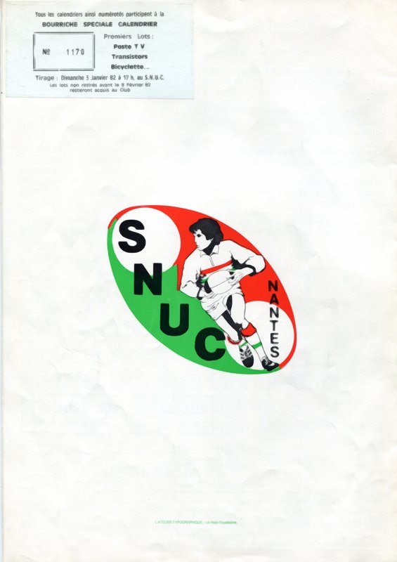 <p style='text-align: center;'><strong><span style='font-family: arial, helvetica, sans-serif; font-size: medium; color: #0000ff;'>Dos du calendrier saison 1981-1982 permettant de participer à une bourriche</span></strong>
<p style='text-align: left;'><em><span style='font-family: arial, helvetica, sans-serif; font-size: medium; color: #0000ff;'>(collection de l'auteur)</span></em>