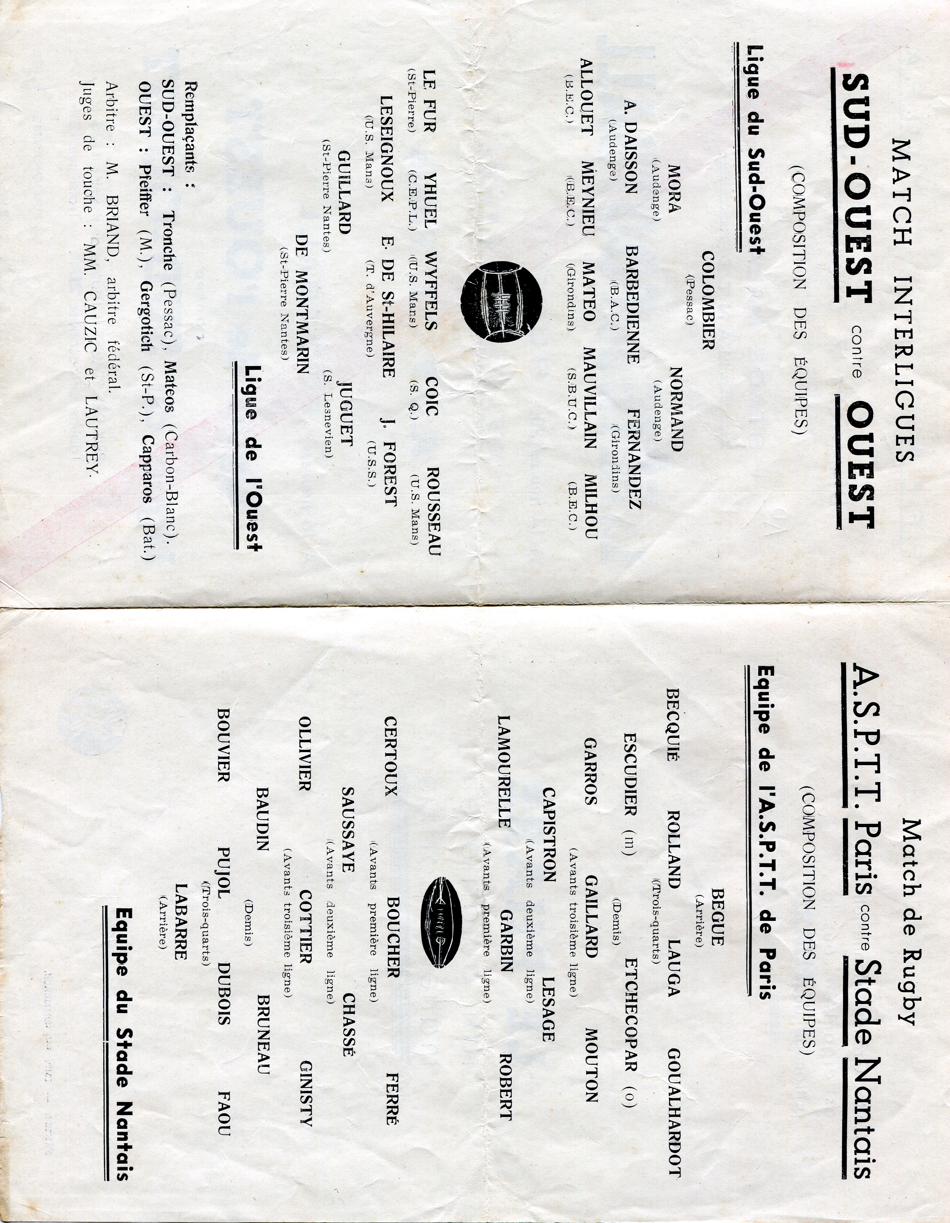 <span style='color: #888888; font-family: arial, helvetica, sans-serif; font-size: medium;'>Pages intérieures du programme du 7 décembre 1941</span>
<span style='font-family: arial, helvetica, sans-serif; font-size: medium; color: #888888;'><span style='color: #0000ff;'><em>(collection de l'auteur)</em></span></span>