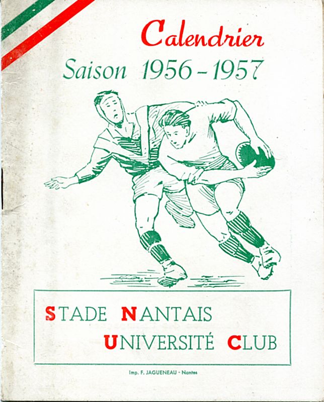 <p style='text-align: center;'><strong><span style='color: #0000ff; font-family: arial, helvetica, sans-serif; font-size: medium;'>Calendrier de la saison 1956-1957</span></strong>
<p style='text-align: left;'><em><span style='color: #0000ff; font-family: arial, helvetica, sans-serif; font-size: medium;'>(collection de l'auteur)</span></em>